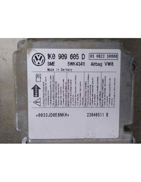 CENTRALITA AIRBAG VOLKSWAGEN GOLF V (1K1)(10 2003) - 122357