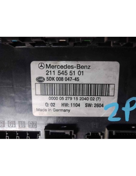 CAJA RELES / FUSIBLES MERCEDES-BENZ CLASE E (BM 211) BERLINA - 134786