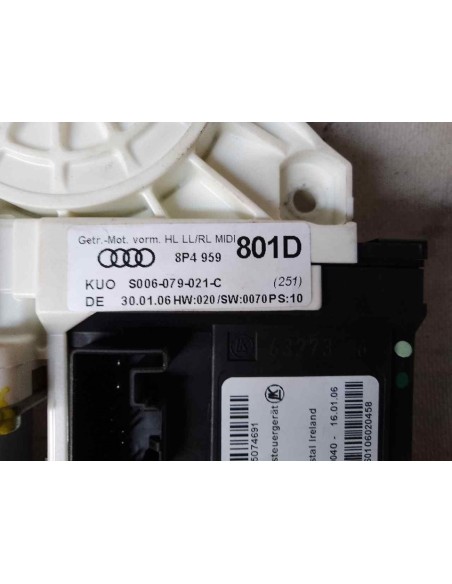 MOTOR ELEVALUNAS TRASERO IZQUIERDO AUDI A3 (8P1) - 146360