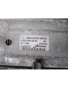 INTERCOOLER MERCEDES-BENZ CLASE C (BM 203) SPORTCOUPE -... 2