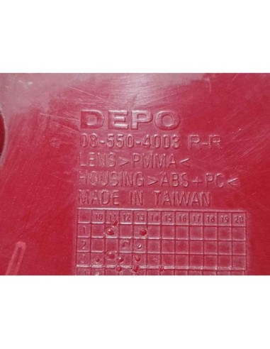 PILOTO TRASERO DERECHO PEUGEOT 206 + - 263991