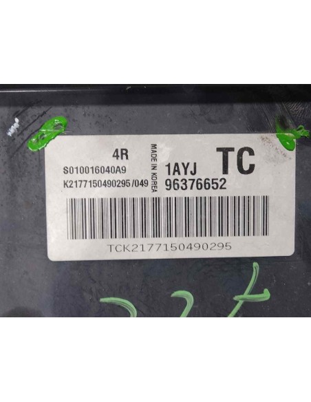 CENTRALITA MOTOR UCE CHEVROLET KALOS - 209680