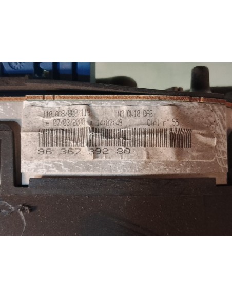 CUADRO INSTRUMENTOS PEUGEOT 306 3/5 PT  / 4 PT  (S2) - 264074