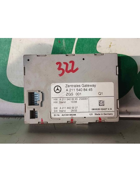 CENTRALITA CIERRE MERCEDES-BENZ CLS (BM 219) - 144423