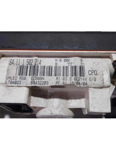 MANDO CALEFACCION / AIRE ACONDICIONADO MINI...