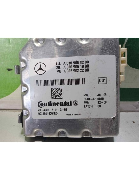 MODULO ELECTRONICO MERCEDES-BENZ CLASE S (BM 221) LIM  - 164135