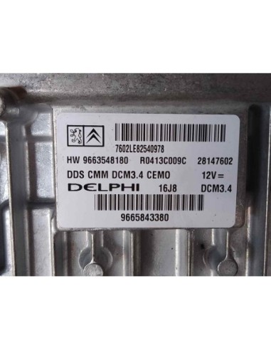 CENTRALITA MOTOR UCE CITROEN C5 BERLINA - 169230