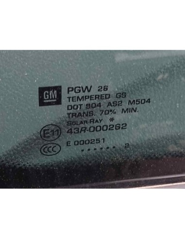 LUNA CUSTODIA DELANTERA DERECHA OPEL ZAFIRA C...