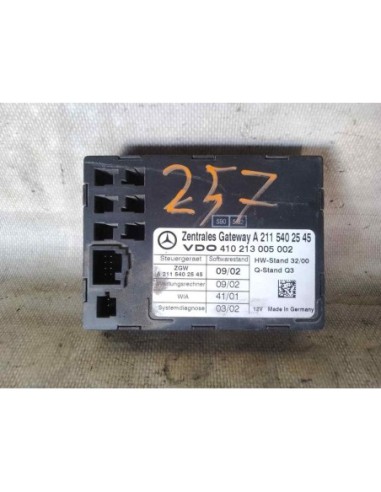 MODULO ELECTRONICO MERCEDES-BENZ CLASE E (BM...