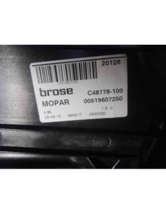 ELEVALUNAS TRASERO IZQUIERDO FIAT 500X (334) - 220846 2