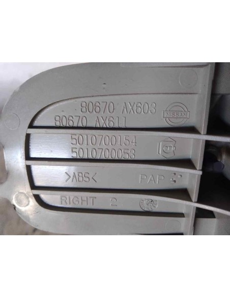 MANETA INTERIOR DELANTERA DERECHA NISSAN MICRA (K12E) - 191331