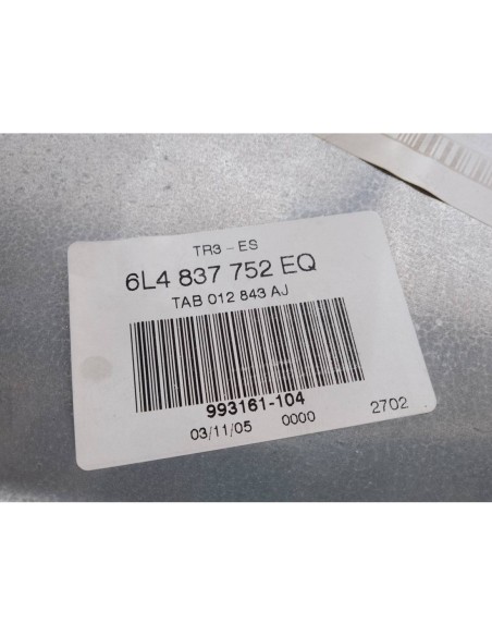ELEVALUNAS DELANTERO DERECHO SEAT IBIZA (6L1) - 106977