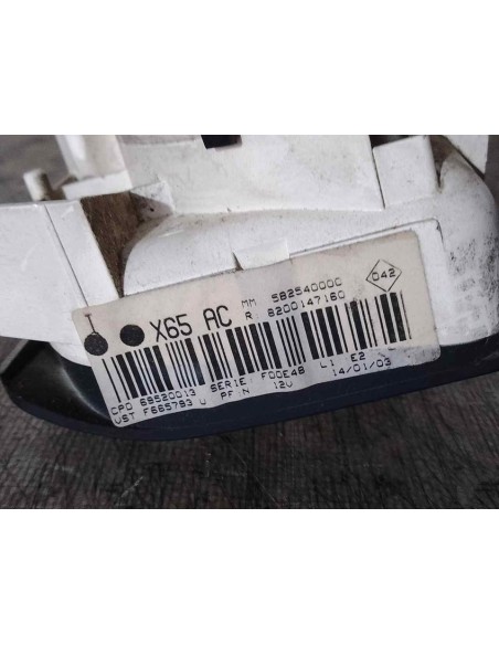 MANDO CALEFACCION / AIRE ACONDICIONADO RENAULT CLIO II FASE II (B/CB0) - 114191