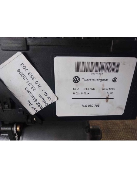 MOTOR ELEVALUNAS TRASERO IZQUIERDO VOLKSWAGEN TOUAREG (7LA) - 161083