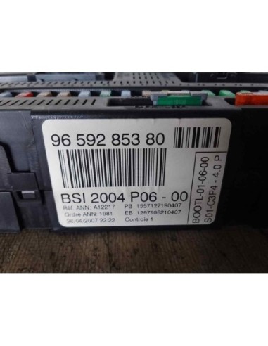 CAJA RELES / FUSIBLES PEUGEOT 207 - 160829