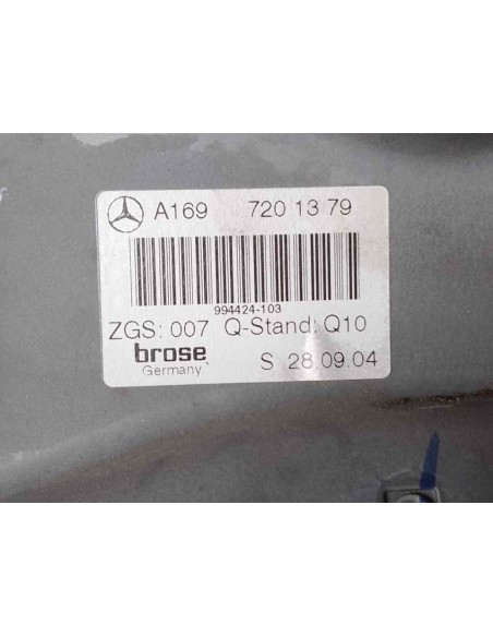 ELEVALUNAS DELANTERO IZQUIERDO MERCEDES-BENZ CLASE A (BM 169) - 141385