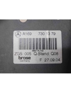 ELEVALUNAS TRASERO IZQUIERDO MERCEDES-BENZ CLASE A (BM... 2