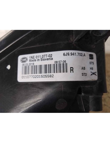 FARO ANTINIEBLA DERECHO SEAT TOLEDO (KG3) - 234595