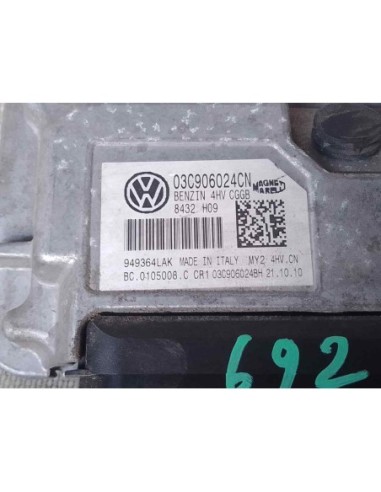 CENTRALITA MOTOR UCE VOLKSWAGEN POLO V (6R1) -...
