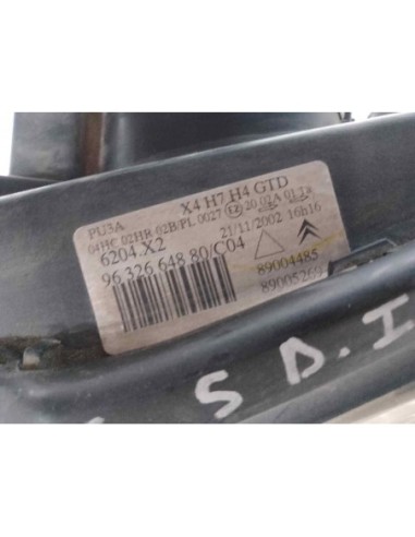 FARO IZQUIERDO CITROEN C5 BERLINA - 96129