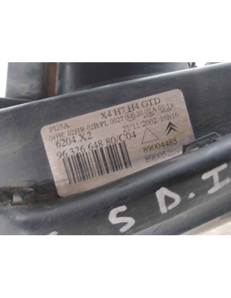 FARO IZQUIERDO CITROEN C5 BERLINA - 96129
