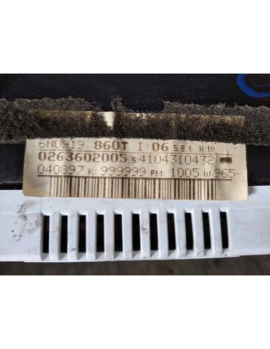 CUADRO INSTRUMENTOS VOLKSWAGEN POLO III (6N1) -...