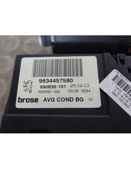 MOTOR ELEVALUNAS DELANTERO IZQUIERDO PEUGEOT 307 (S1)(04 2001) - 94462