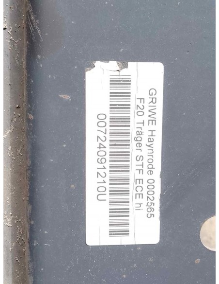 REFUERZO PARAGOLPES TRASERO BMW SERIE 1 BERLINA 5P (F20) - 94571