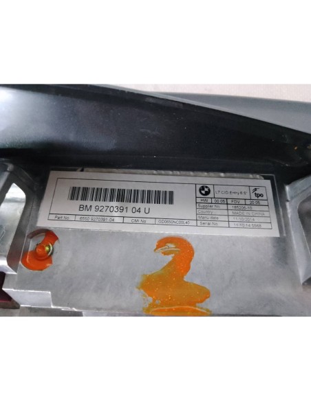 SISTEMA NAVEGACION GPS BMW SERIE 1 BERLINA 5P (F20) - 95002