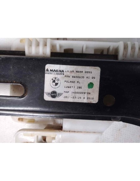 ELEVALUNAS TRASERO IZQUIERDO MINI COUNTRYMAN (R60)(2010) - 96576