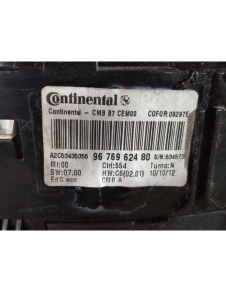 CUADRO INSTRUMENTOS CITROEN C4 BERLINA - 96737