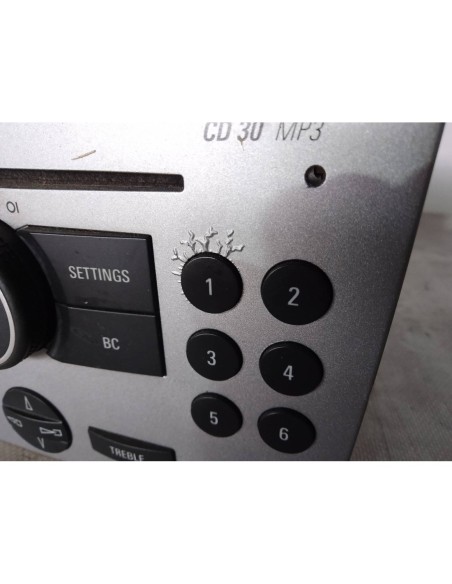 SISTEMA AUDIO / RADIO CD OPEL CORSA C - 97704