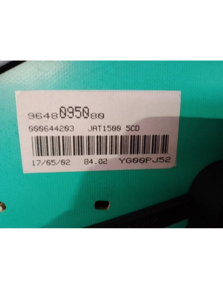 CUADRO INSTRUMENTOS PEUGEOT 206 - 97831