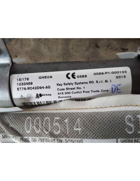 AIRBAG CORTINA DELANTERO DERECHO FORD TOURNEO COURIER (C4A) - 101929