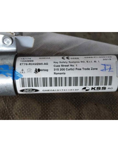 AIRBAG CORTINA DELANTERO IZQUIERDO FORD TOURNEO COURIER (C4A) - 101930
