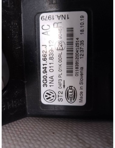 FARO ANTINIEBLA IZQUIERDO VOLKSWAGEN PASSAT...