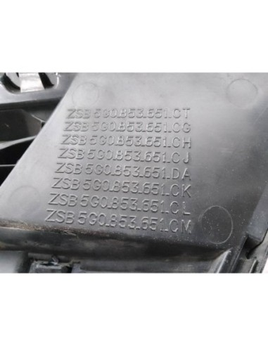 REJILLA DELANTERA VOLKSWAGEN GOLF VII VARIANT...