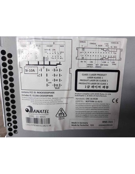 SISTEMA NAVEGACION GPS SEAT ALTEA XL (5P5) - 103885