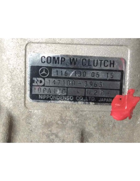 COMPRESOR AIRE ACONDICIONADO MERCEDES-BENZ CLASE E (BM 124) COUPE/CABRIO - 104289