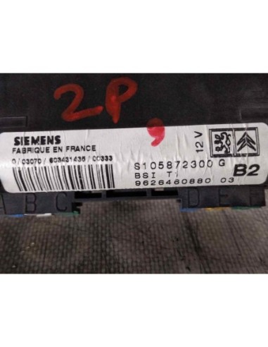 CAJA RELES / FUSIBLES PEUGEOT 206 - 119878