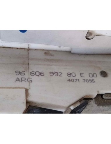 CERRADURA PUERTA TRASERA IZQUIERDA PEUGEOT 407...