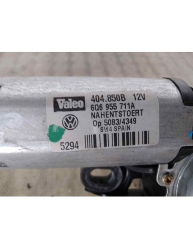 MOTOR LIMPIA TRASERO VOLKSWAGEN POLO IV (9N1) -...