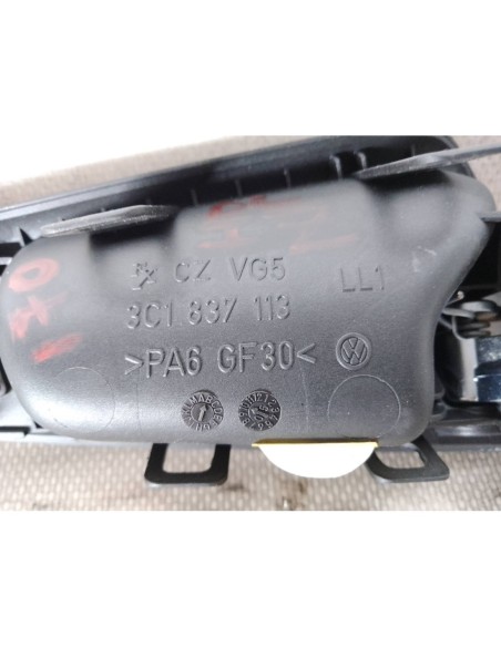 MANETA INTERIOR DELANTERA IZQUIERDA VOLKSWAGEN PASSAT BERLINA (3C2) - 108345