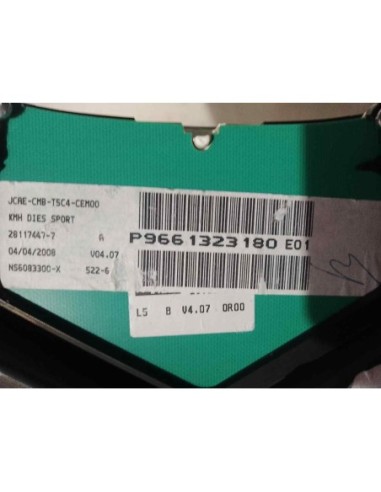 CUADRO INSTRUMENTOS PEUGEOT 307 BREAK/ SW (S2)...