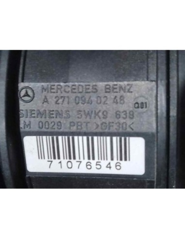 CAUDALIMETRO MERCEDES-BENZ CLK (BM 209) COUPE -...