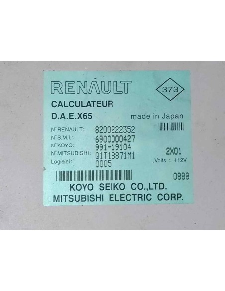 MODULO ELECTRONICO RENAULT CLIO II FASE II (B/CB0) - 114678