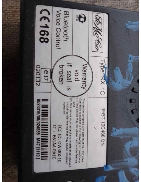 NO IDENTIFICADO FORD FOCUS C-MAX (CAP)(2003) - 116461