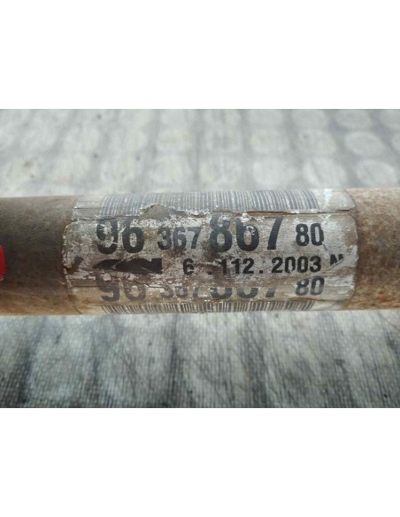 TRANSMISION DELANTERA IZQUIERDA PEUGEOT 307 (S1)(04 2001) - 125231