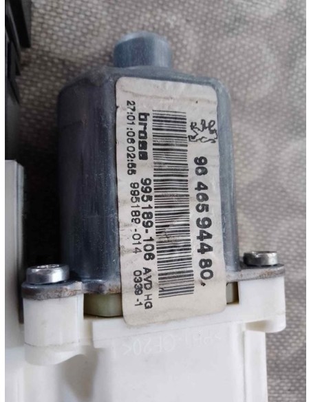 MOTOR ELEVALUNAS DELANTERO DERECHO PEUGEOT 407 - 117899