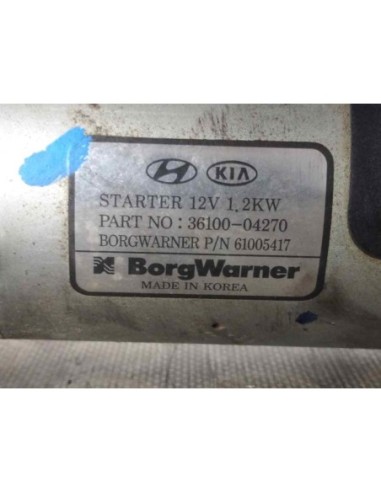 MOTOR ARRANQUE HYUNDAI I30 FASTBACK (PD) - 118158